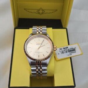 Invicta Two-Tone Silver and Gold Watch